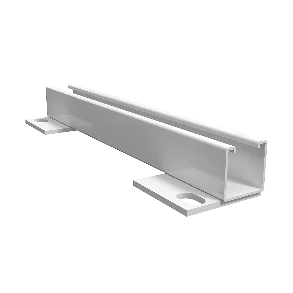 14B14 - Hammond enclosure terminal bracket, carbon steel, vertical or horizontal mount, RAL 9003 white, powder coat finish. Package of 2. For use with 14in (H or W) 1414 enclosures.