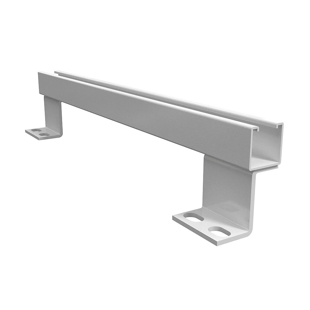 14B8 - Hammond enclosure terminal bracket, carbon steel, vertical or horizontal mount, RAL 9003 white, powder coat finish. Package of 2. For use with 8in (H or W) 1414 enclosures.