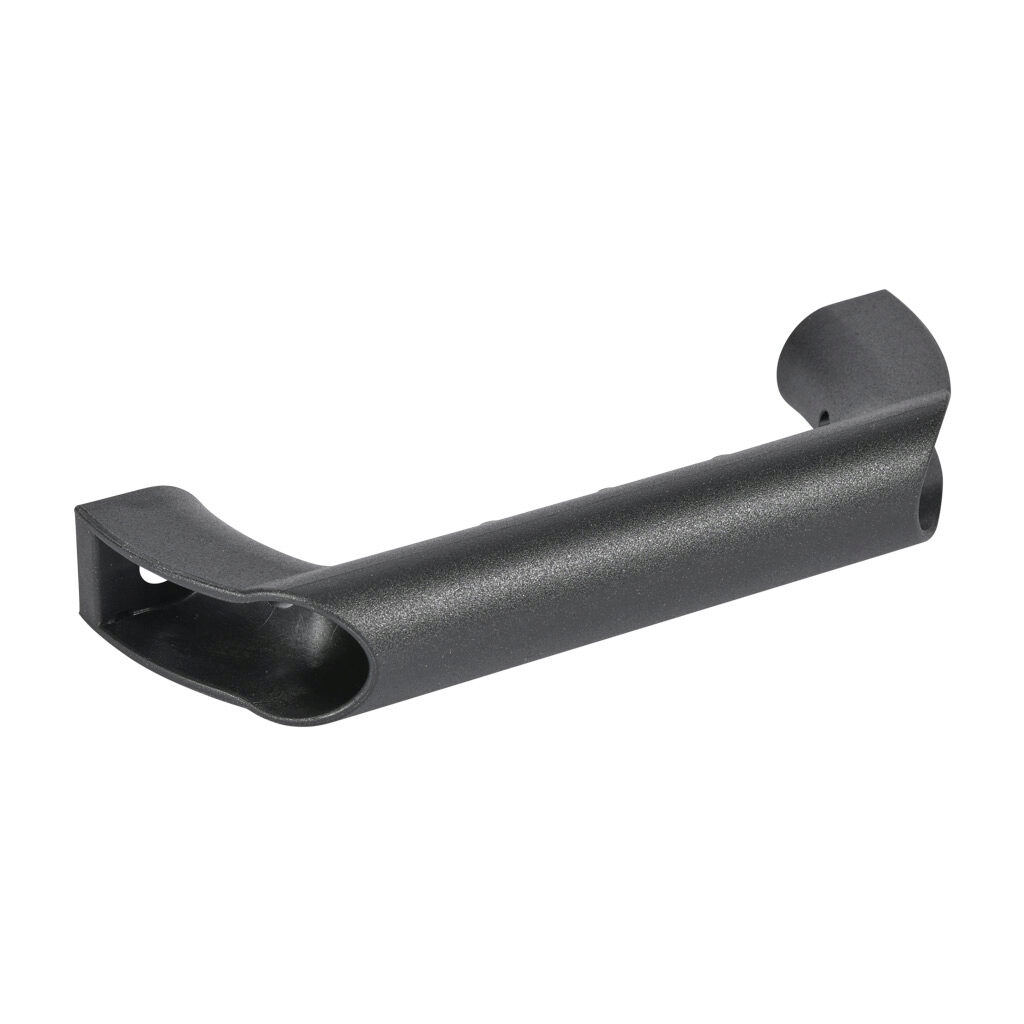151149 - FATH comfort handle, black, 160mm, fiberglass reinforced plastic, slot size 6/8/10. For use with all T-slotted rails. Manufacturer part number: 092302.