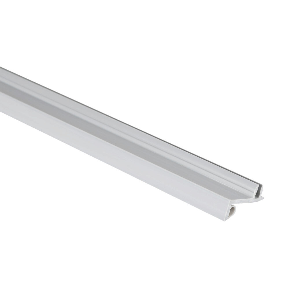 151160 - FATH sealing strip, gray, 2000mm, PVC/TPE, slot size 8. Package of 2. For use with all 1.5in, 3in, 40mm and 80mm profile T-slotted rails. Manufacturer part number: 092264.
