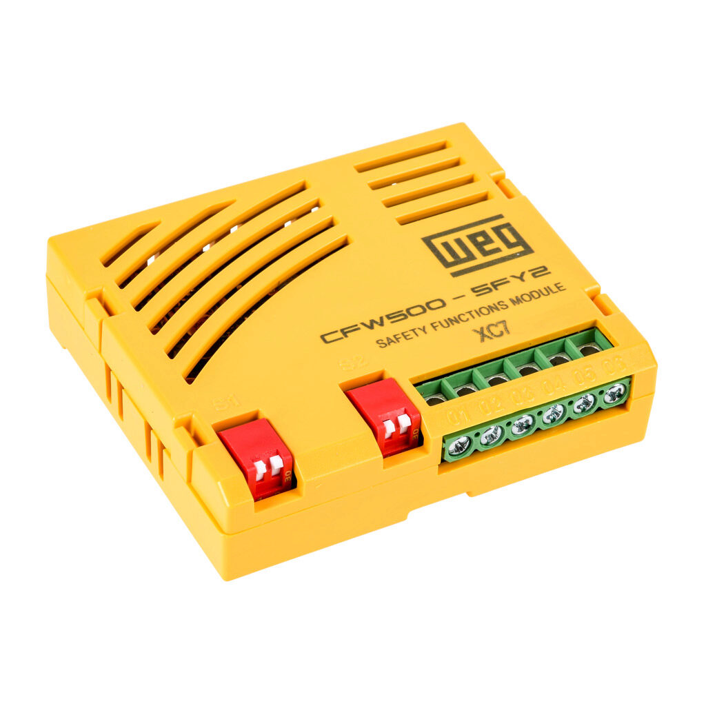 15560296 - WEG Electric CFW500 series STO module, for use with WEG CFW500 series AC drives.