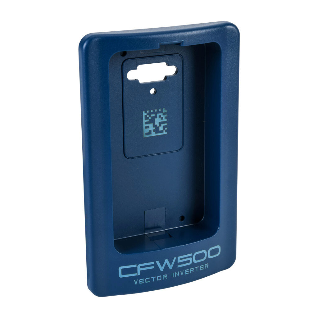 15578297 - WEG Electric CFW500 series frame assembly, NEMA 12. For use with WEG CFW500 series advanced text keypad. Mounting hardware included.