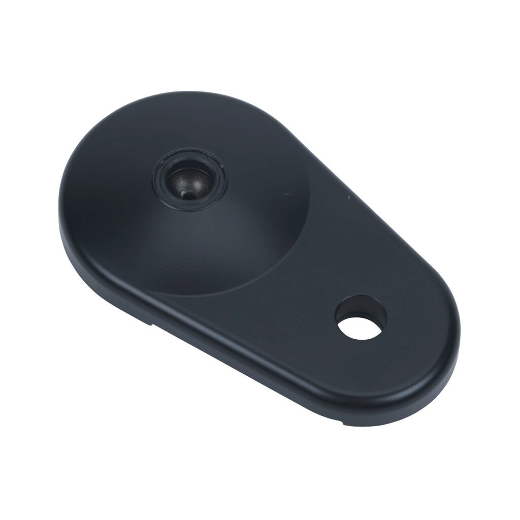 162934 - FATH extended swivel base, black, 80mm, die-cast zinc, ball joint size 15. For use with all T-slotted rails. Requires ball joint size 15 swivel foot threaded rod. Manufacturer part number: 098DA080ZSG.