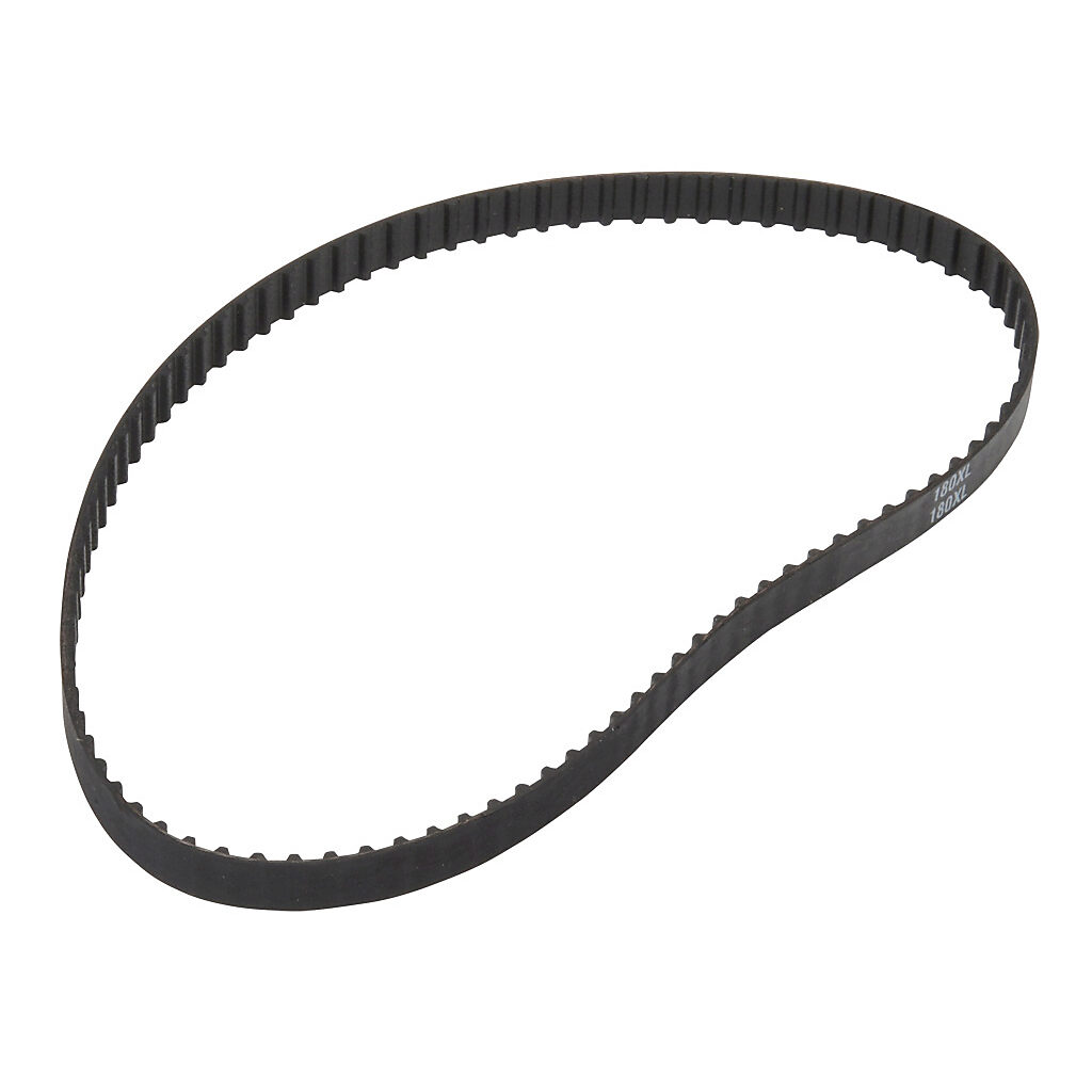 180XL037NG - SureMotion timing belt, 1/5in XL pitch, 3/8in wide, 90 tooth, 18in pitch length (circumference), neoprene, fiberglass reinforced.