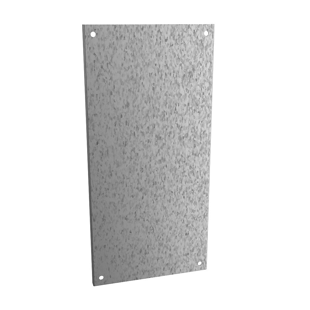 18G2713 - Hammond subpanel, galvanized steel. For use with 30x16 (HxW) 1418FG6 & 1418KG8 enclosures.