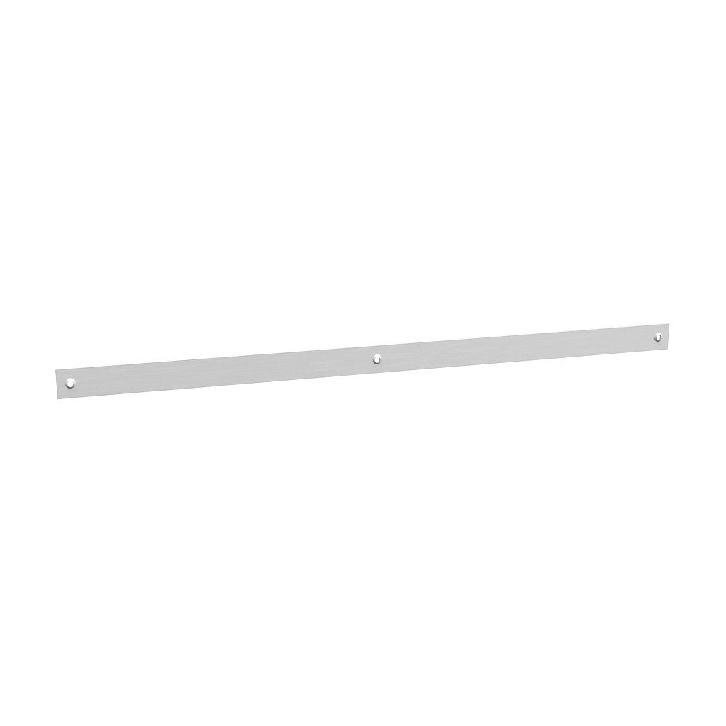 18S36 - Hammond enclosure terminal strap, 33.5in length, 31.6in usable length, carbon steel, vertical or horizontal mount, RAL 9003 white, powder coat finish. For use with 36in (H or W) 1418 wall-mount enclosures. Mounting hardware included.