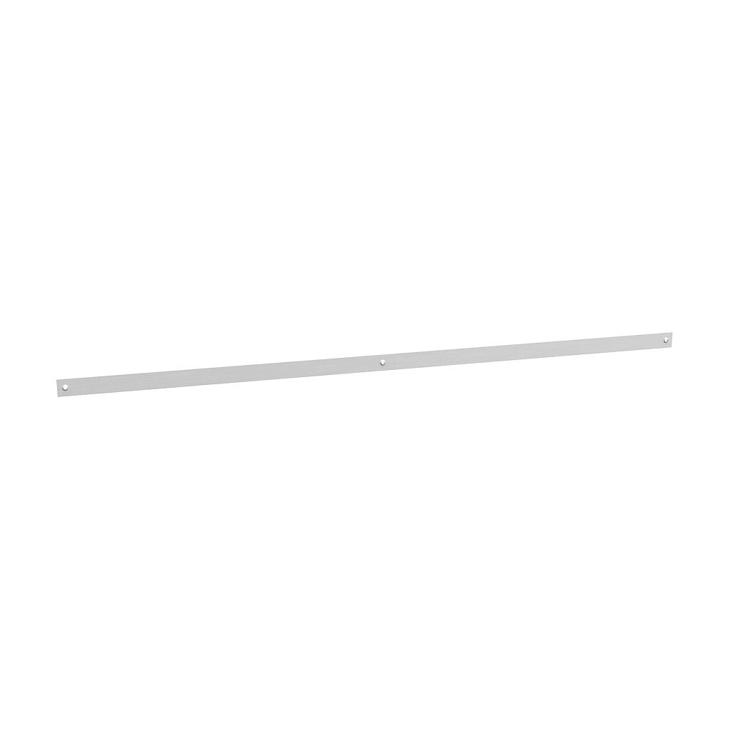 18S60 - Hammond enclosure terminal strap, 57.5in length, 55.6in usable length, carbon steel, vertical or horizontal mount, RAL 9003 white, powder coat finish. For use with 60in (H or W) 1418 wall-mount enclosures. Mounting hardware included.