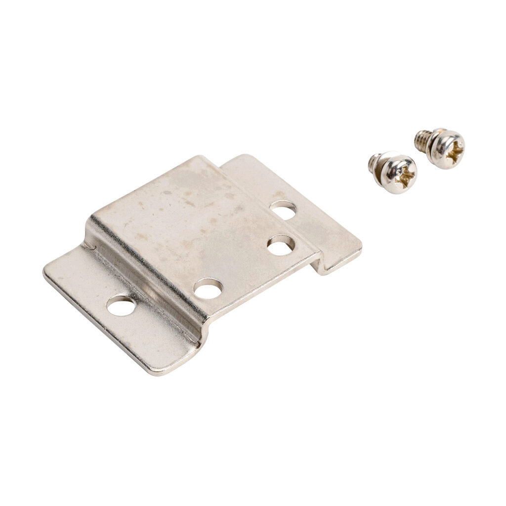 203022000000031 - Mindman individual mounting bracket, plated steel. For use with MVDC series solenoid directional control valves. Bracket and fasteners included.