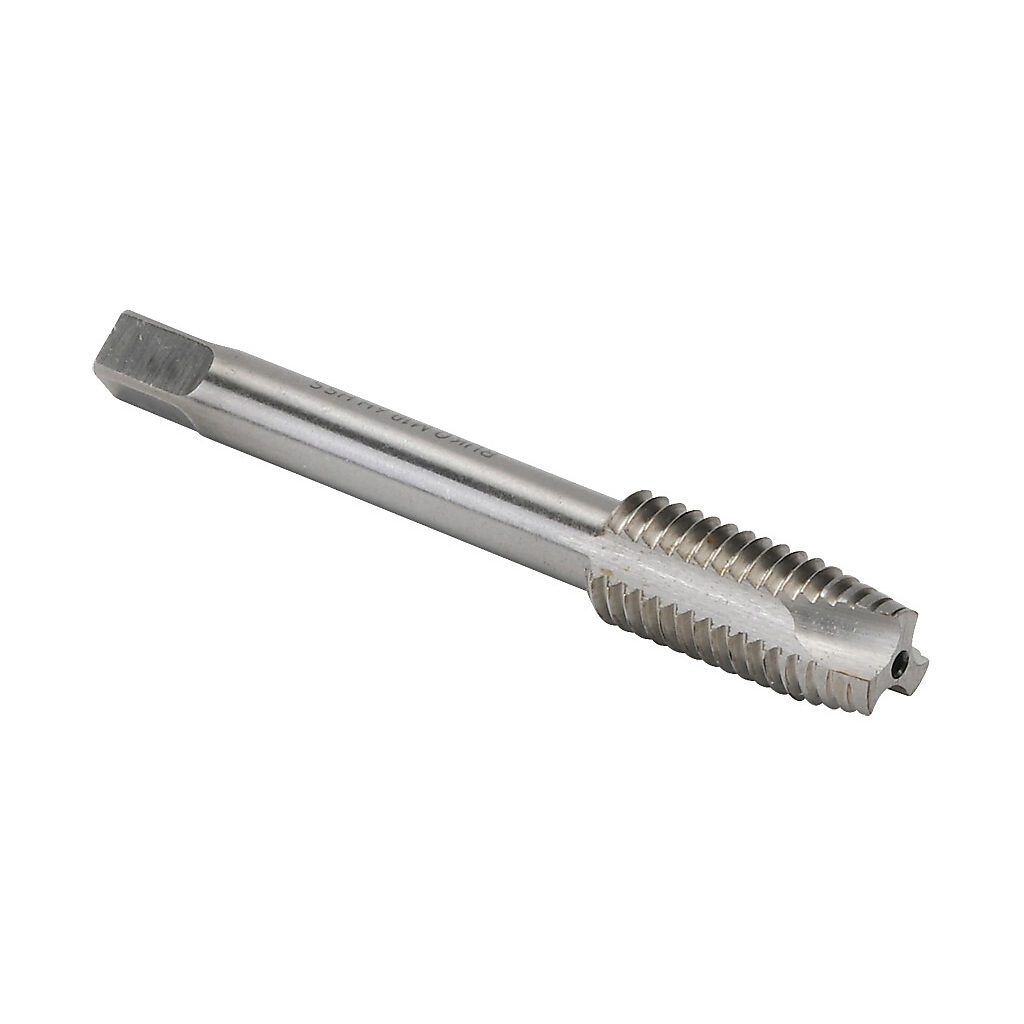 231100 - RUKO hand tap, M10 x 1.50 coarse, square shank per DIN 10, high-speed steel (HSS), bright finish.