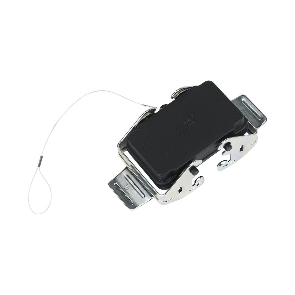 29653S - METE cover housing, double lever, connector housing size 10B, gray, heavy-duty thermoplastic. For use with METE size 10B 4-peg connector housings.