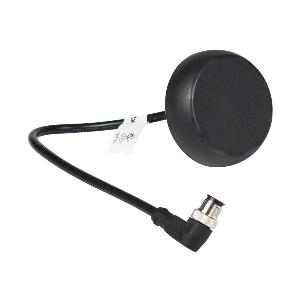 2H-240021 - IDEM touch switch, IP65, 30mm, zero force, LED illuminated, (1) N.O./(1) N.C. contact(s), black, mushroom, 68mm, round. For use with IDEM two-hand safety control panels.