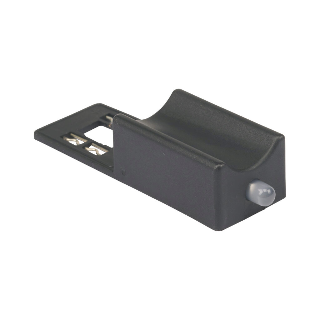 3124873 - Murrelektronik solenoid valve surge suppressor, Zener diode, 18-30 VAC/VDC, 1-phase, 0-60Hz, 100W, horizontal mount. For use with 10mm DIN style Form B plug.