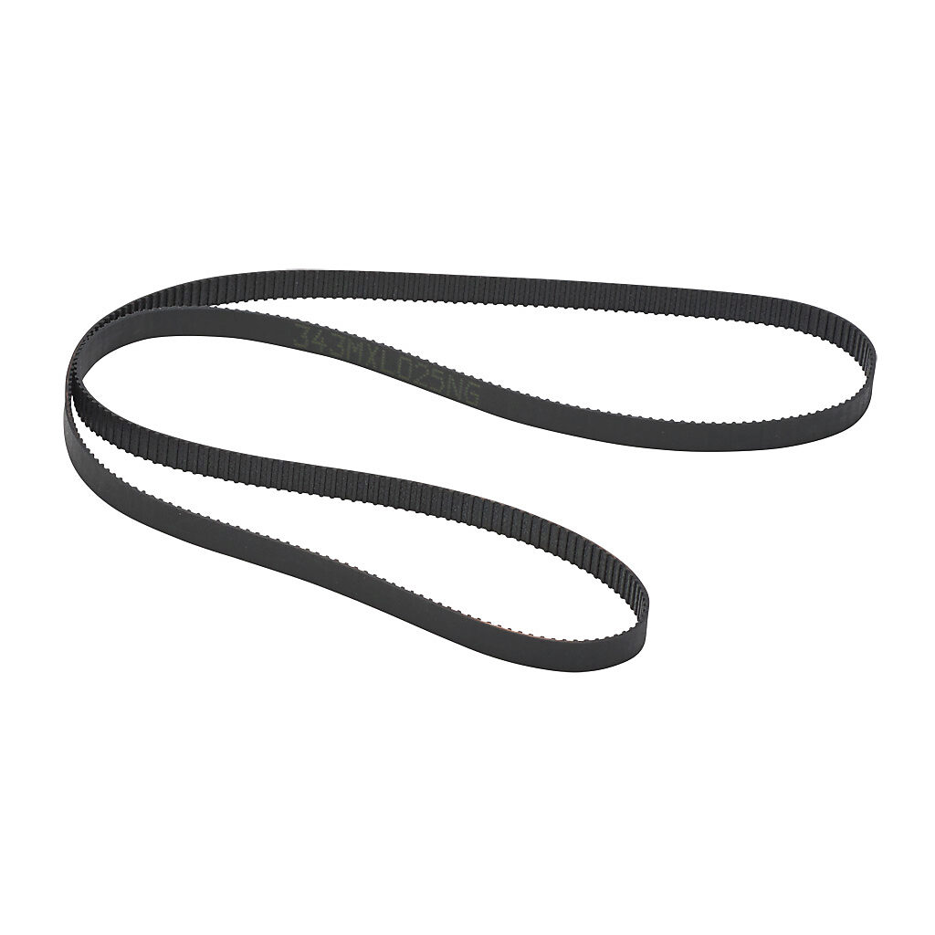 343MXL025NG - SureMotion timing belt, 0.08in MXL pitch, 1/4in wide, 343 tooth, 27.4in pitch length (circumference), neoprene, fiberglass reinforced. Package of 3.
