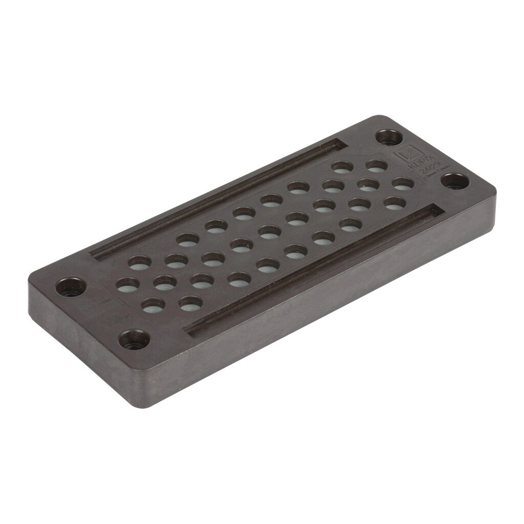 567385 - Murrplastik KDP/X series cable entry system frame, polyamide frame, 24-pin frame, black, (29) 3-6.5mm opening(s), UL Type 12 and 1, IP65.