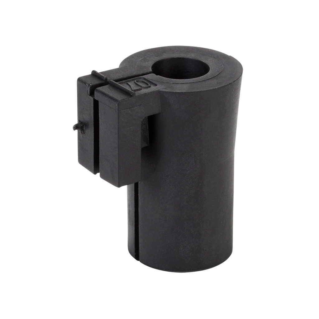 568345 - Murrplastik KDT/X series small grommet, 1 opening(s), TPE, black, accepts 7-8mm diameter cable. Package of 4. For use with Murrplastik KDL/D series cable entry system frame.