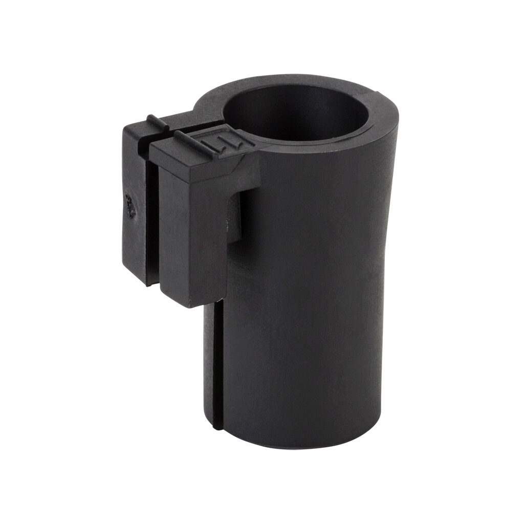 568353 - Murrplastik KDT/X series small grommet, 1 opening(s), TPE, black, accepts 11-12mm diameter cable. Package of 4. For use with Murrplastik KDL/D series cable entry system frame.