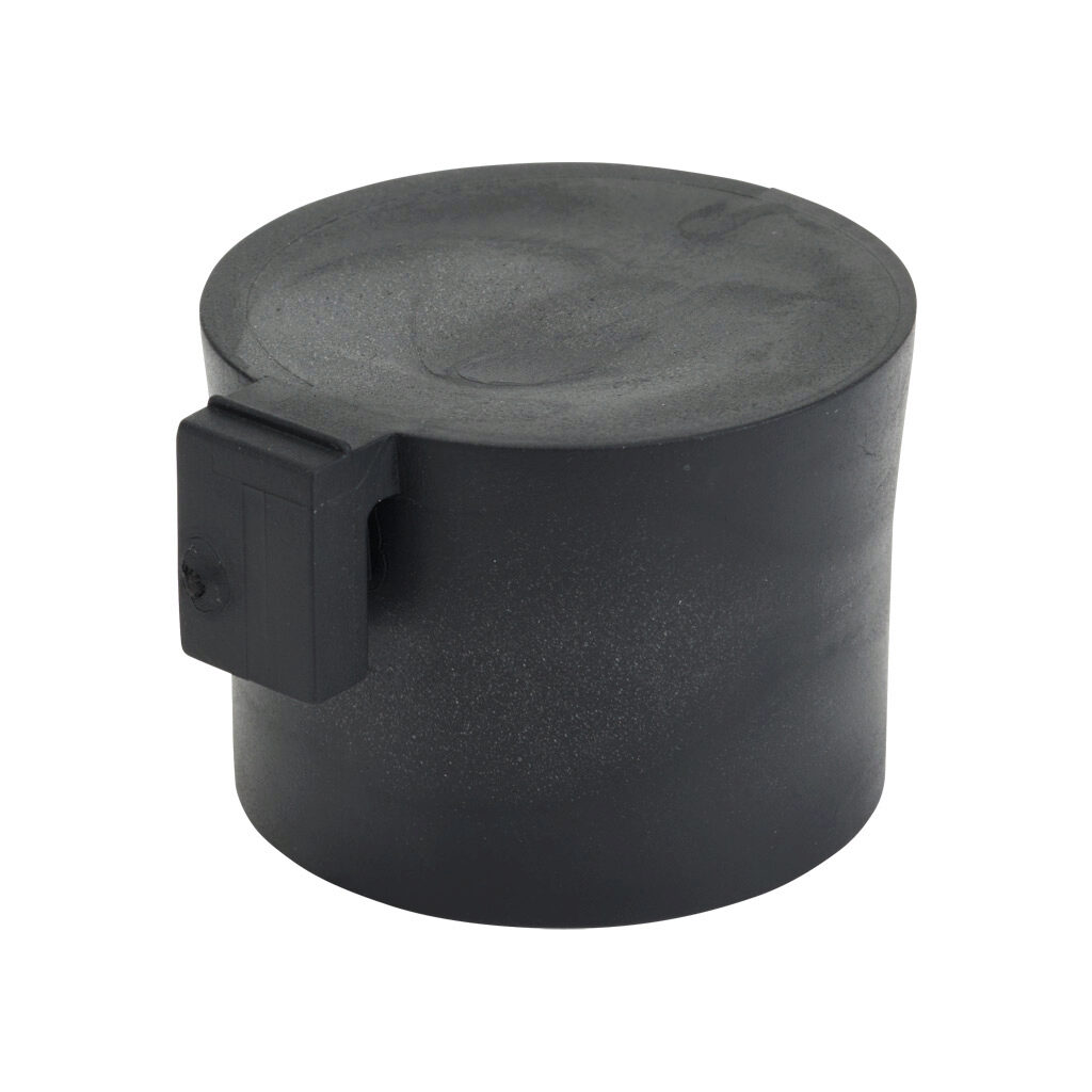 568397 - Murrplastik BTG/XL series large grommet, blank opening(s), TPE, black, UL Type 12. Package of 4. For use with Murrplastik KDL/D series cable entry system frame.