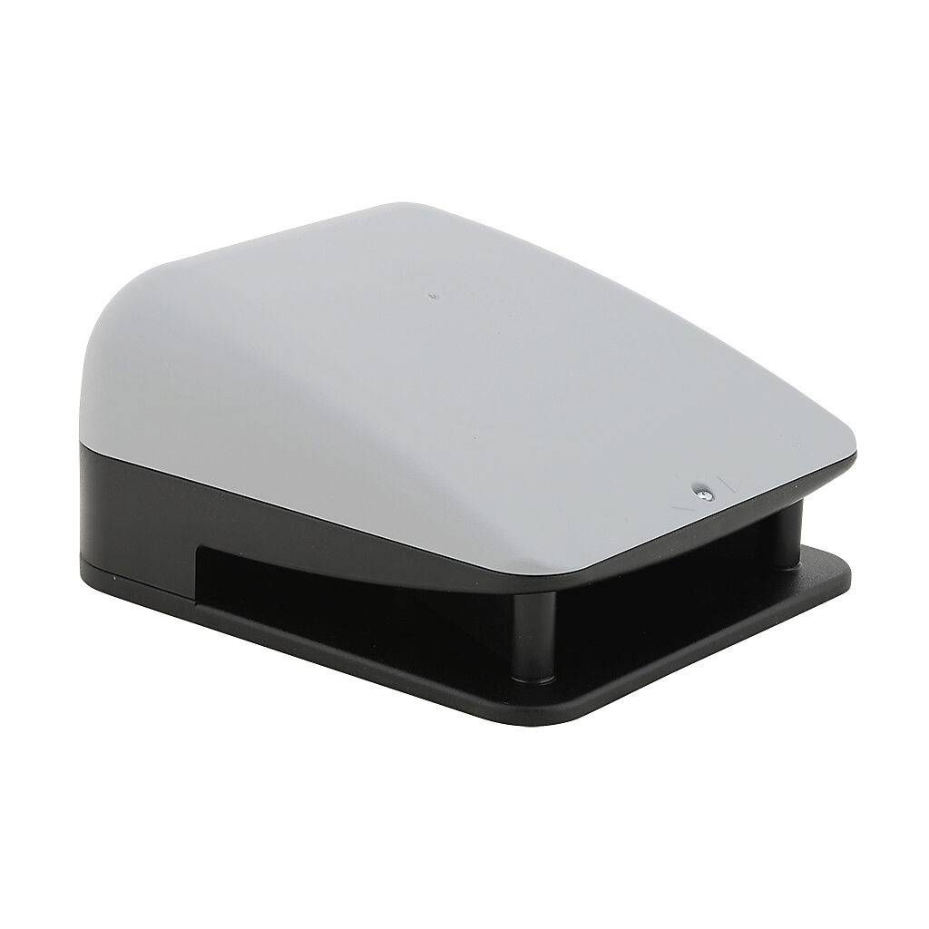 57300055 - WERMA audible signal horn, 105 dB at 1m, 100 Hz tone frequency, continuous tone(s), 24 VDC, wall mount, ABS plastic housing, light gray, IP65.