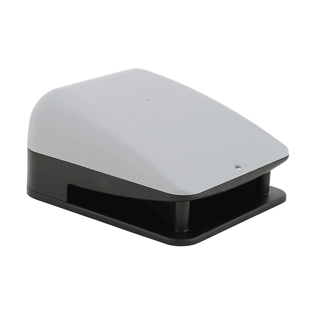 57300067 - WERMA audible signal horn, 105 dB at 1m, 100 Hz tone frequency, continuous tone(s), 115 VAC, wall mount, ABS plastic housing, light gray, IP65.