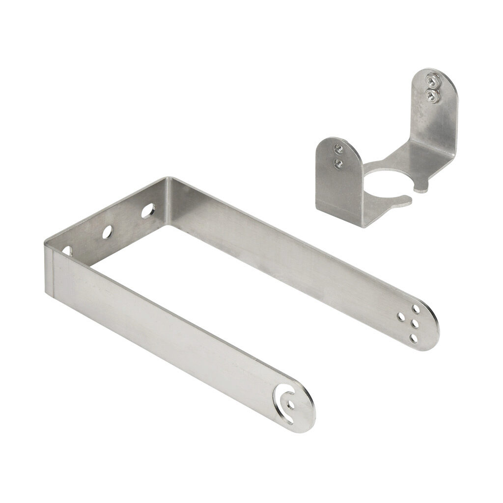 71662421 - Endress+Hauser top mounting bracket, 316 stainless steel. For use with Endress+Hauser FMR10B-1009/0, FMR20B-12X0/0 and FMR20B-1A50/0 level sensors.