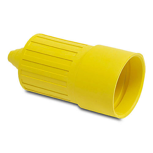 72002BC - Bryant weather boot, high visibility yellow. For use with 20A and 30A locking connectors.