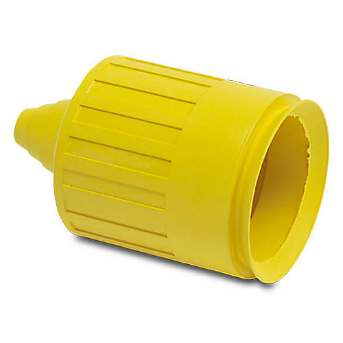72002BP - Bryant weather boot, high visibility yellow. For use with 20A and 30A locking plugs.