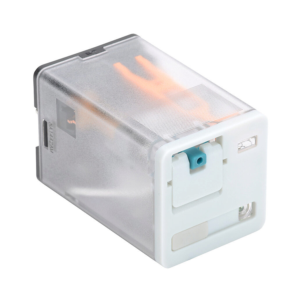750R-2C-24D - AutomationDirect octal control relay, socket mount, encapsulated push-to-test, 24 VDC coil voltage, DPDT, (2) N.O., (2) N.C., 10A contact rating, 8-pin, LED indicator(s). Requires 750-2C-SKT mounting socket.
