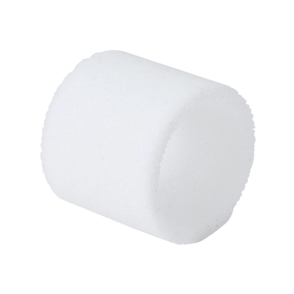 9251809 - Metal Work BIT particulate filter cartridge, replacement, 20 micron particles, white HDPE. For use with Metal Work BIT series filters.