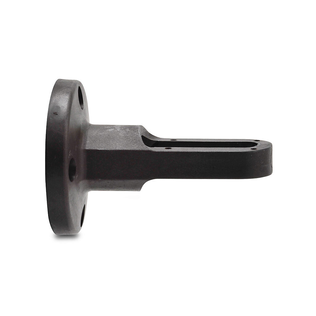 97584086 - WERMA mounting bracket, 2-sided mount, black, polyamide. For use with 70mm terminal elements. Rubber seals included.