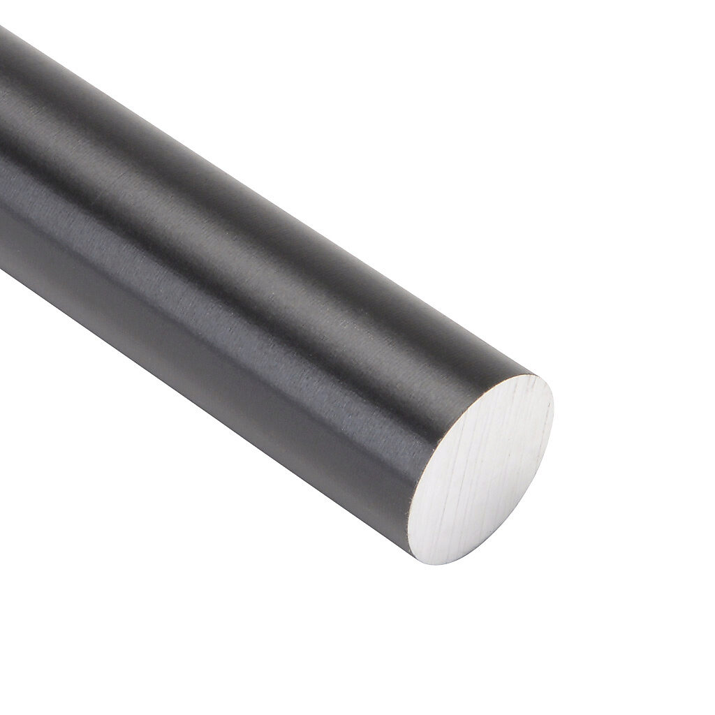 A-AWI-12-500 - igus drylin R series round shaft, 6060/6061 aluminum, 450-550 HV, hard-anodized aluminum, 3/4in diameter, 500mm length. For use with 3/4in drylin R series, igus igubal E and K series and iglide bearings.