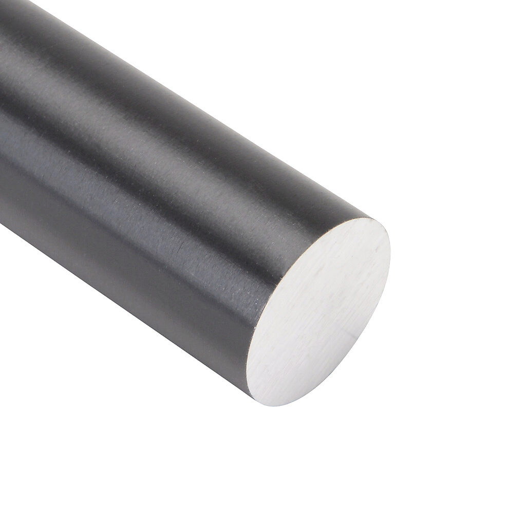 A-AWI-16-1000 - igus drylin R series round shaft, 6060/6061 aluminum, 450-550 HV, hard-anodized aluminum, 1in diameter, 1000mm length. For use with 1in drylin R series, igus igubal E and K series and iglide bearings.