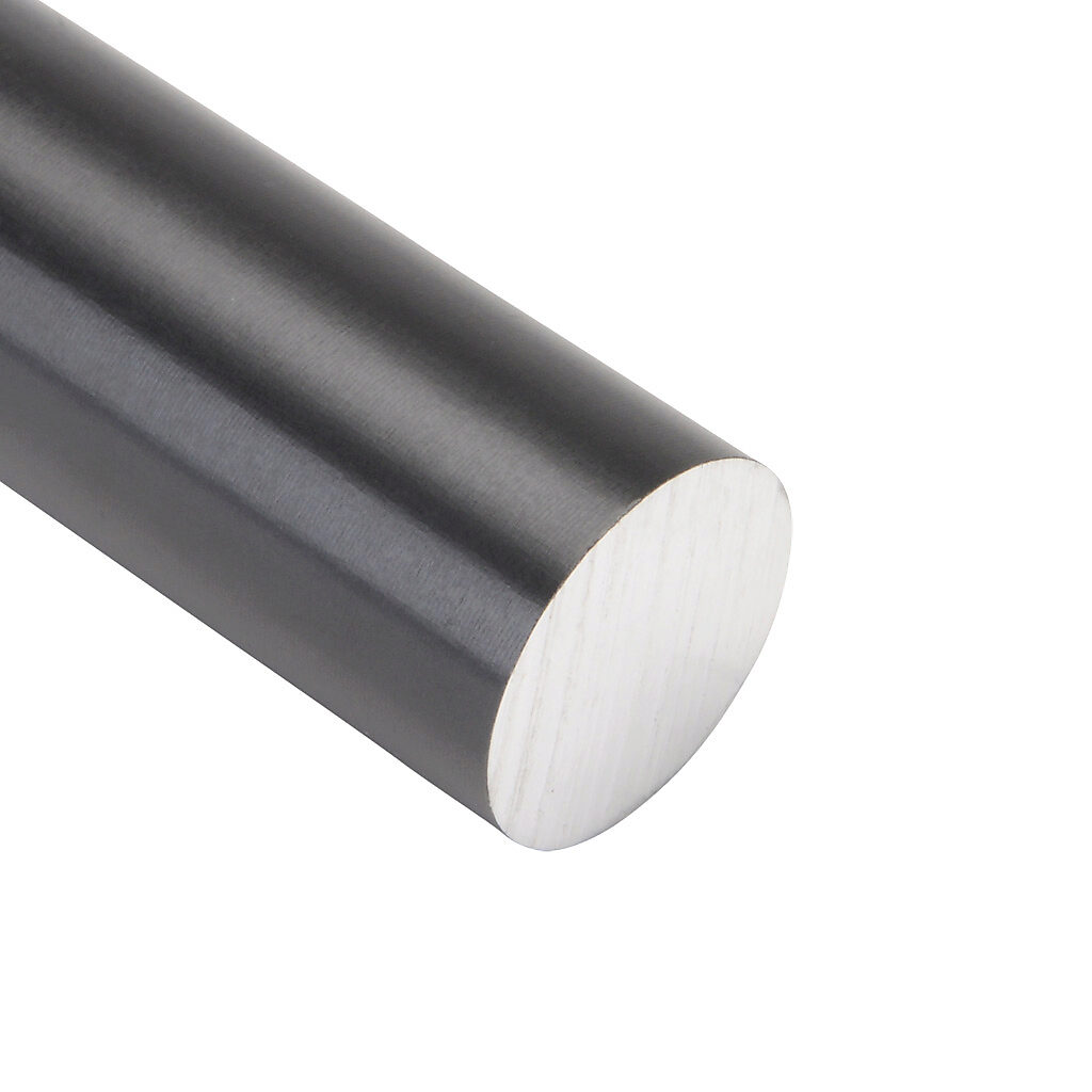 A-AWI-16-250 - igus drylin R series round shaft, 6060/6061 aluminum, 450-550 HV, hard-anodized aluminum, 1in diameter, 250mm length. For use with 1in drylin R series, igus igubal E and K series and iglide bearings.