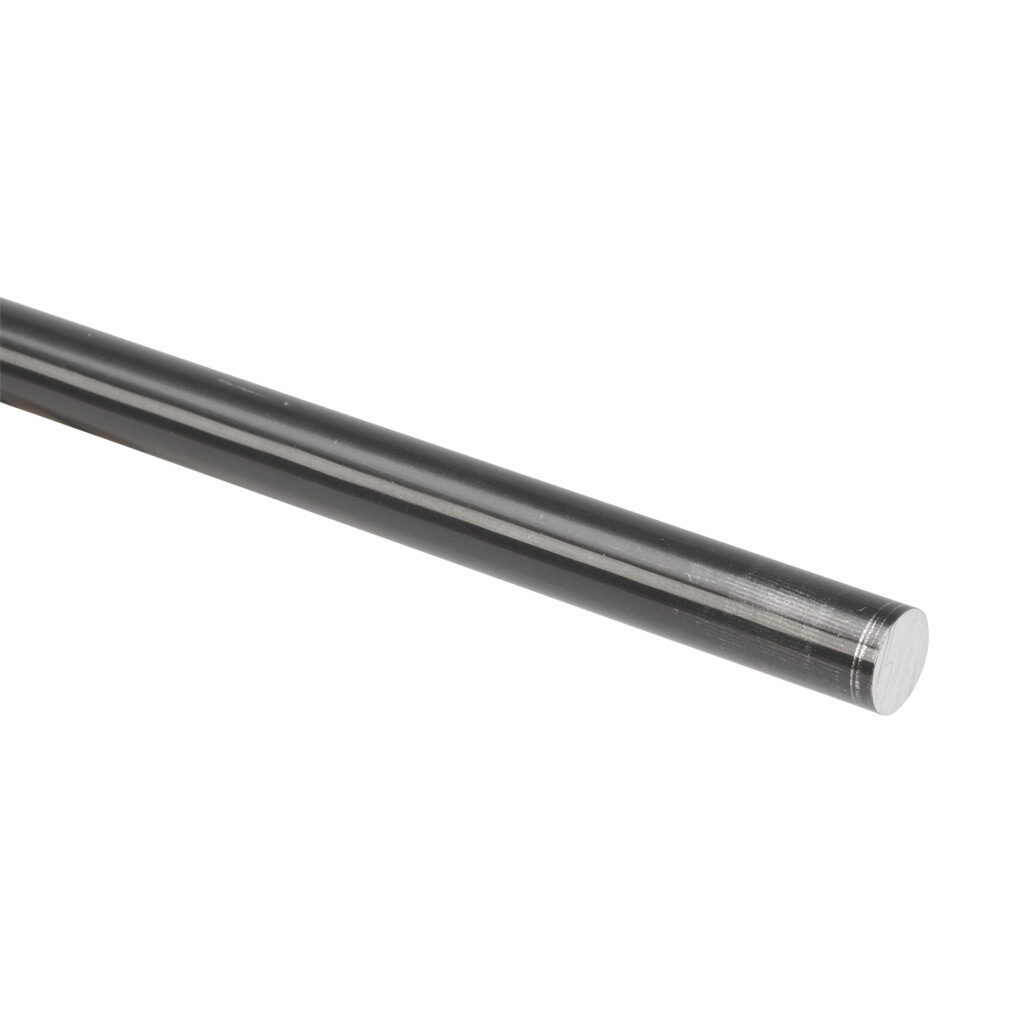 A-AWM-10-500 - igus drylin R series round connecting shaft, 6060/6061 aluminum, 450-550 HV, hard-anodized aluminum, 10mm diameter, 500mm length. For use with all ZLW series actuators.
