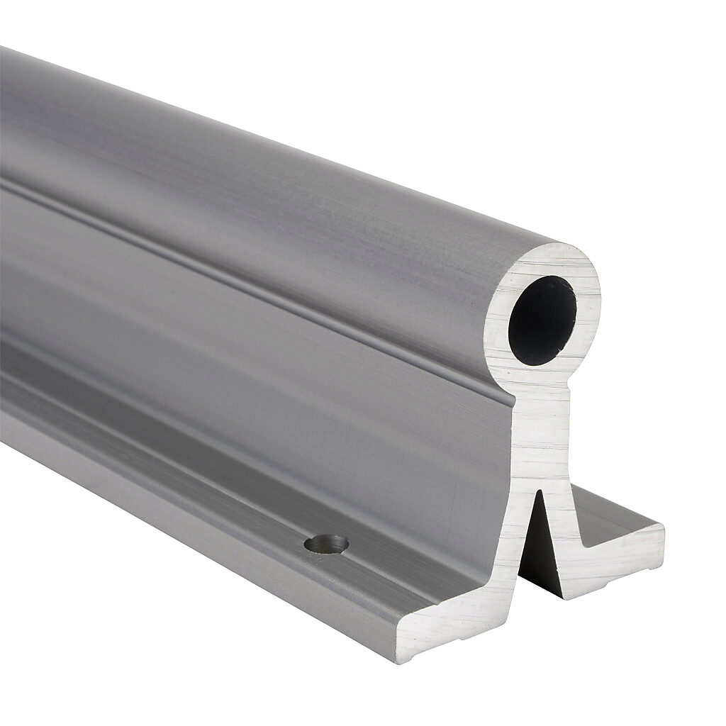 A-AWUI-12-1000 - igus drylin R series supported shaft, 6060/6061 aluminum, 450-550 HV, hard-anodized aluminum, 3/4in diameter, 1000mm length. For use with 3/4in drylin R series bearings.