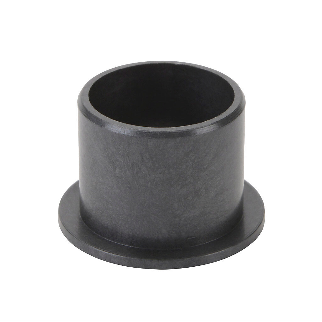 A-GFI-1214-12 - igus iglide series closed plain bearing, type G300 polymer, 3/4in inside diameter, 7/8in outside diameter, 3/4in overall length, 1-1/8in diameter flange. Package of 5. For use with 3/4in diameter drylin R series shafts.