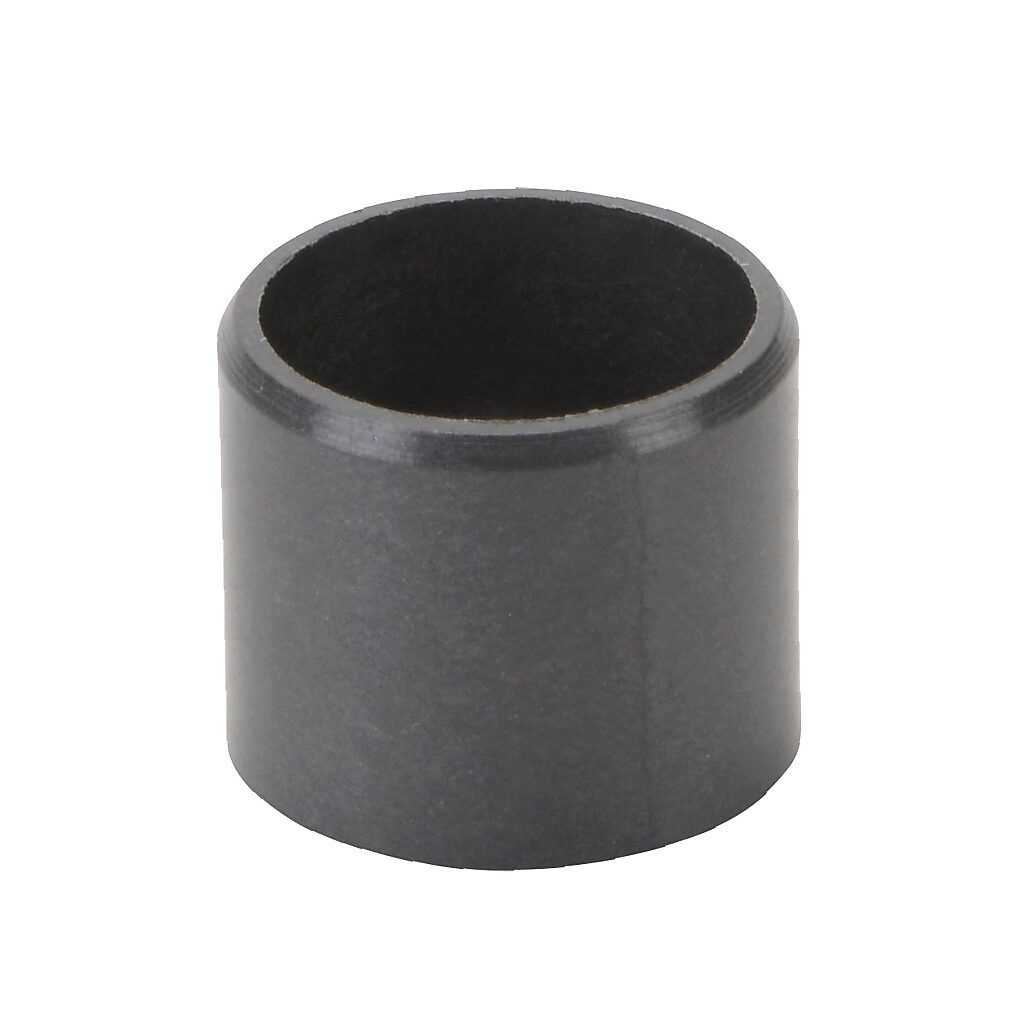 A-GSI-0809-08 - igus iglide series closed plain bearing, type G300 polymer, 1/2in inside diameter, 9/16in outside diameter, 1/2in overall length. Package of 10. For use with 1/2in diameter drylin R series shafts.