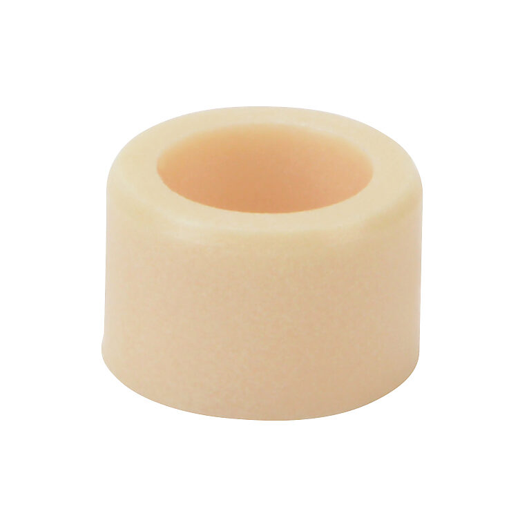 A-JSI-0406-04 - igus iglide series closed plain bearing, type J polymer, 1/4in inside diameter, 3/8in outside diameter, 1/4in overall length. Package of 10. For use with 1/4in diameter drylin R series shafts.