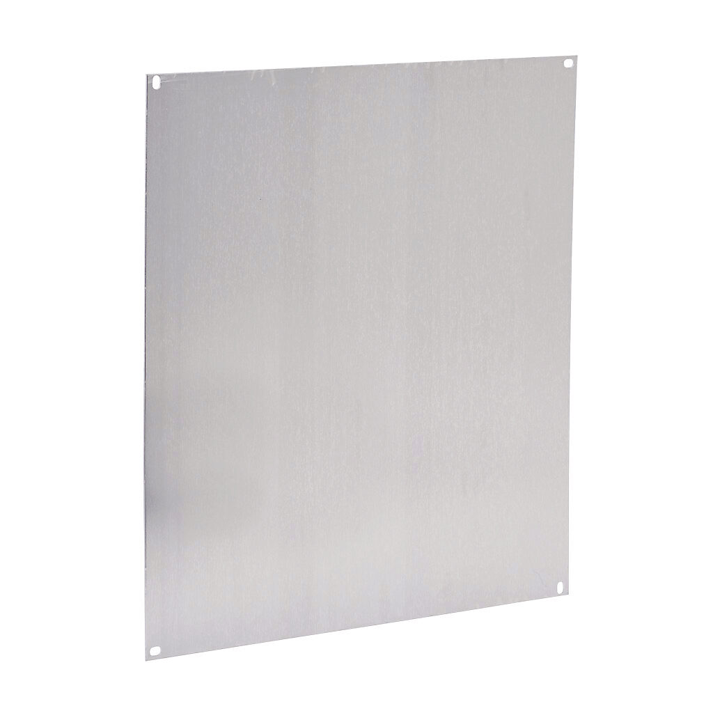 ABP-1816-P10 - Integra subpanel, 3003 aluminum. For use with 18x16 (HxW) H181610xxxxx-P10 Premium series enclosures.