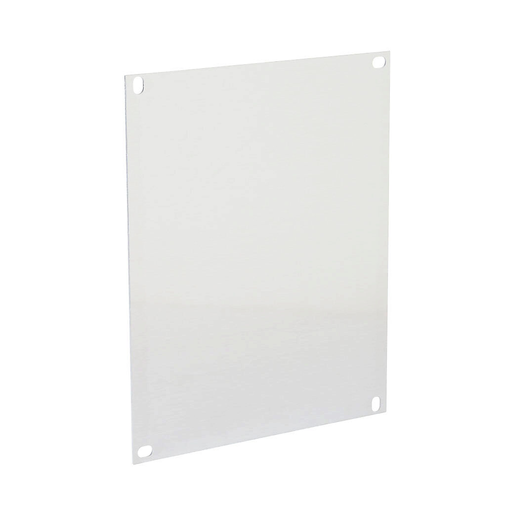 ABP108-P10 - Integra subpanel, 3003 aluminum. For use with 10x8 (HxW) H1008xxxxxx-P10 Premium series enclosures.