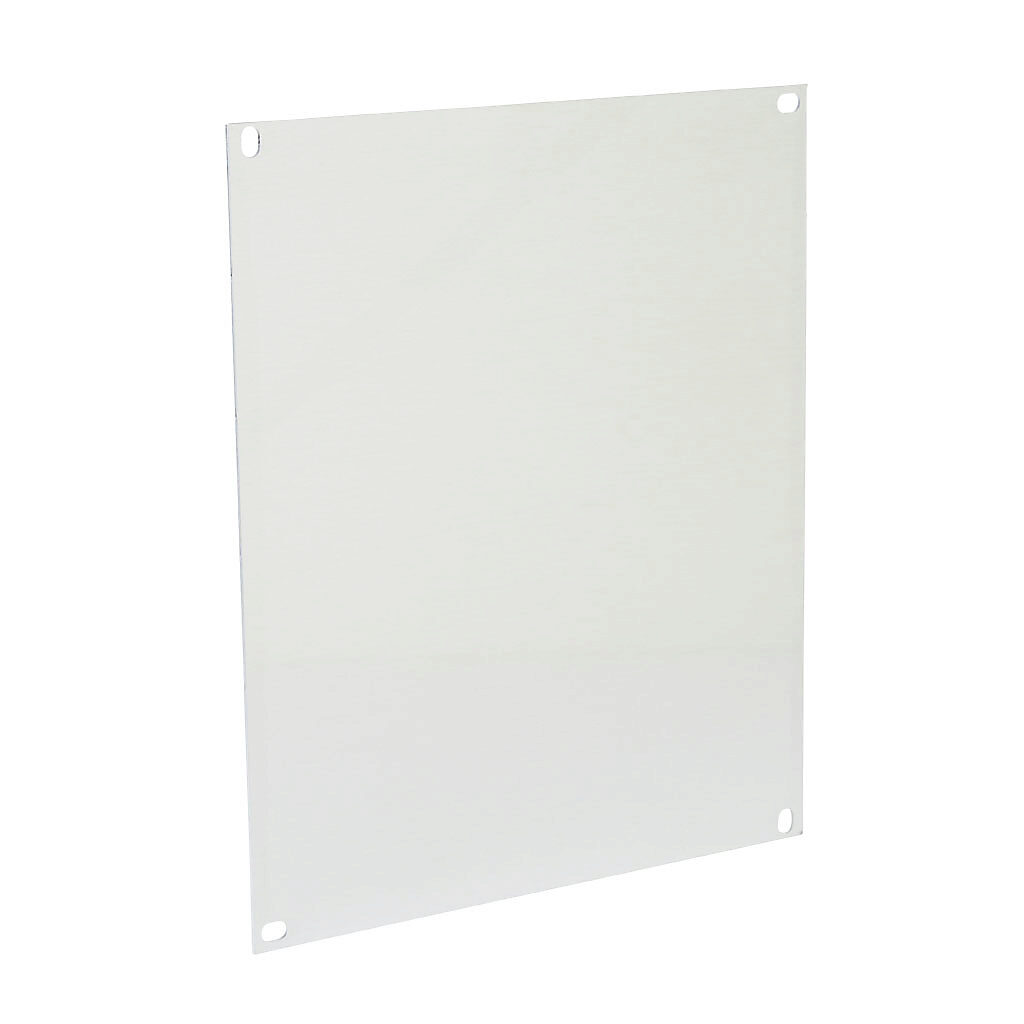 ABP1210-P10 - Integra subpanel, 3003 aluminum. For use with 12x10 (HxW) H1210xxxxxx-P10 Premium series enclosures.