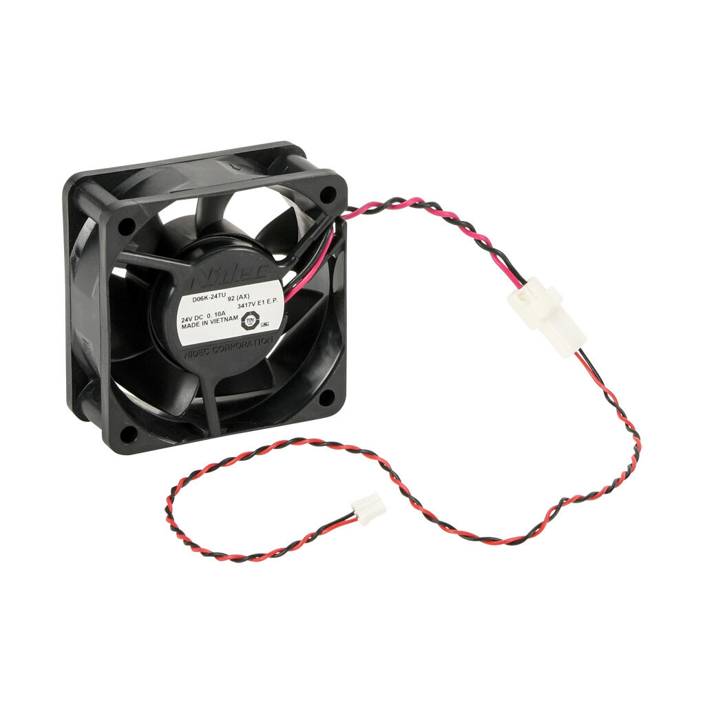 ACG-FAN-BC - IronHorse ACG series main cooling fan, replacement, 60 x 60 x 25mm, 24 VDC. For use with ACG series 2hp - 5hp AC drives.