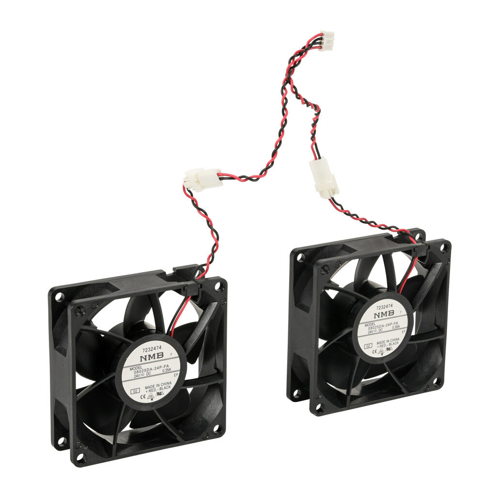 ACG-FAN-E15 - IronHorse ACG series main cooling fan, replacement, 80 x 80 x 25mm, 24 VDC. For use with ACG series 15hp AC drives.