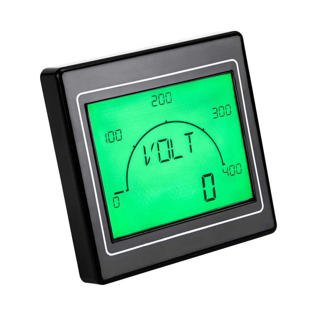 ADM200-HP-CE - Trumeter ADM200 advanced graphical multi-function meter, current, voltage or frequency input, 4in positive backlit LCD configurable to multiple RGB colors, (1) current and (2) discrete outputs, 100-240 VAC operating voltage, Modbus ...