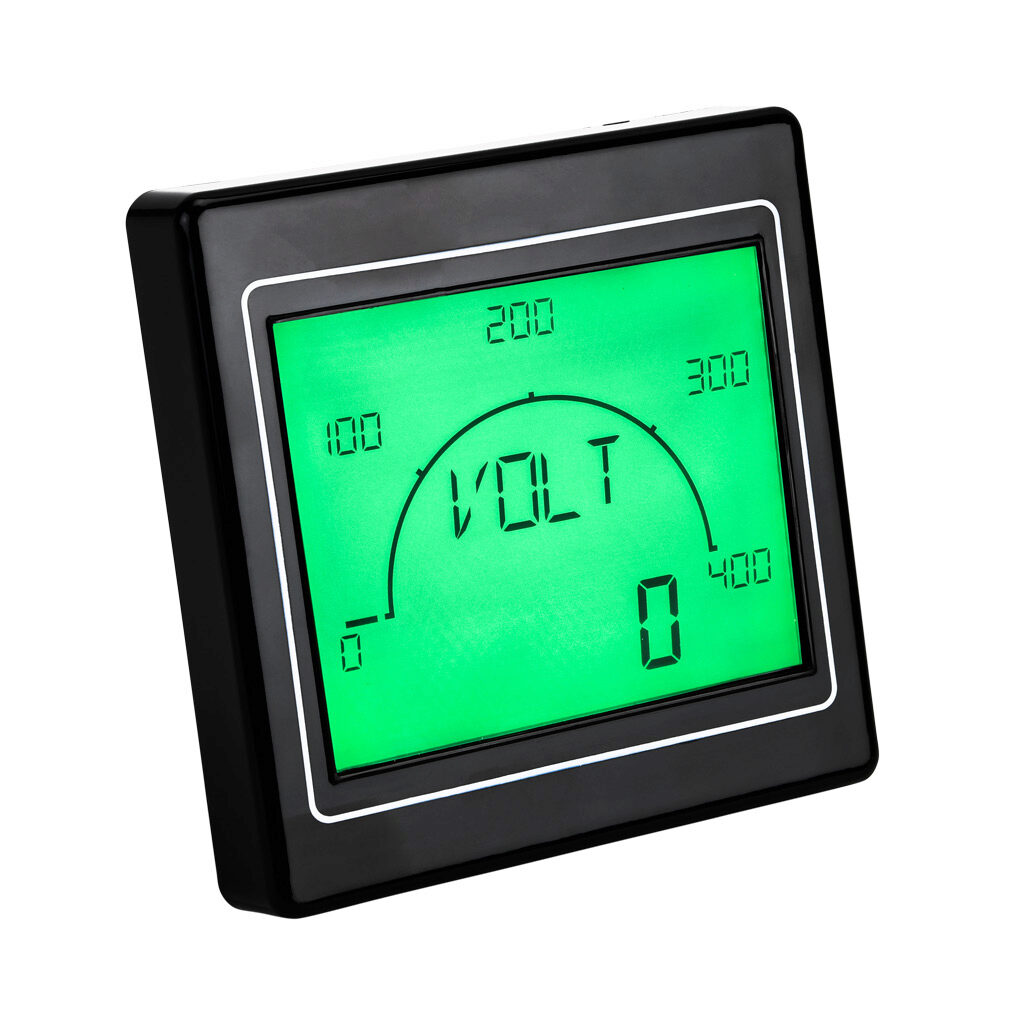ADM200-LP-CE - Trumeter ADM200 advanced graphical multi-function meter, current, voltage or frequency input, 4in positive backlit LCD configurable to multiple RGB colors, (1) current and (2) discrete outputs, 12-24 VAC/VDC operating voltage, Modbu...