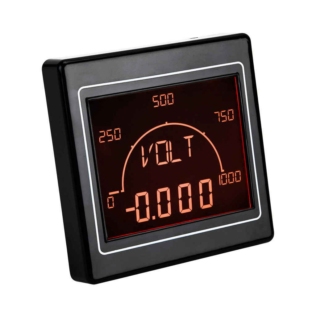 ADM200P-LN-CS - Trumeter ADM200 advanced graphical process meter, current, voltage or frequency input, 4in negative backlit LCD configurable to multiple RGB colors, (1) current and (2) discrete outputs, 12-24 VAC/VDC operating voltage, Modbus RTU.