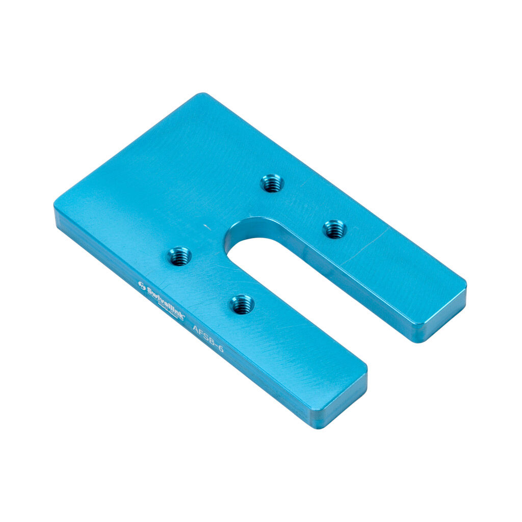 AFSB-6 - Swivellink Standard series imperial mounting plate, for use with ball bases AFSB-1 or AFSB-1-15 and end user custom hole patterns.