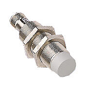 AK1-AN-2H - Micro Detectors inductive proximity sensor, tubular, 18mm diameter x 64mm body, nickel-plated brass housing, NPN, N.O. output, 8mm sensing distance, non-flush, 300 Hz switching frequency, IP67, 4-pin M12 quick-disconnect.