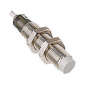 AM1-A0-4A - Micro Detectors inductive proximity sensor, tubular, 12mm diameter x 60mm body, nickel-plated brass housing, NPN/PNP, N.O. output, 8mm sensing distance, non-flush, 750 Hz switching frequency, IP67, pigtail.