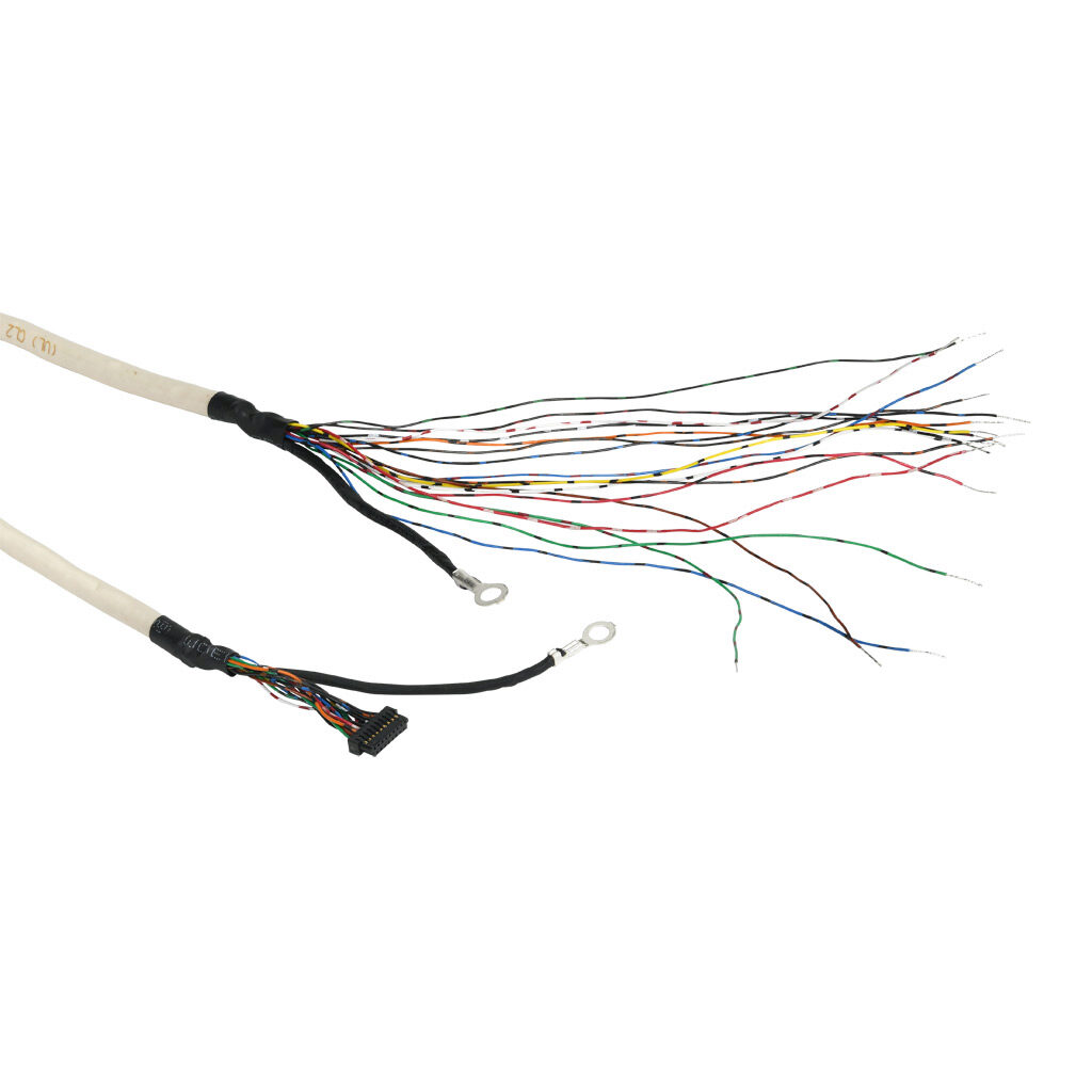 AMT-17C-1-036 - Same Sky encoder cable, 17-pin connector to pigtail, shielded, twisted pair, 3ft cable length. For use with Same Sky AMT112 and AMT312 encoders.