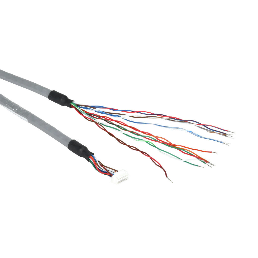 AMT-18C-3-120 - Same Sky encoder cable, 18-pin connector to pigtail, shielded, twisted pair, 10ft cable length. For use with Same Sky AMT13 and AMT33 encoders.